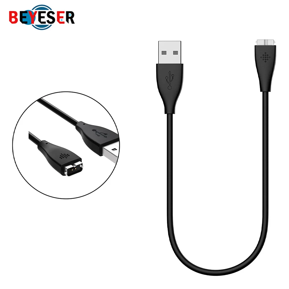 

27CM Watch Charger For Fitbit Charge HR USB Portable Charging Adapter Smart Watch Charging Cable Replacement Accessories
