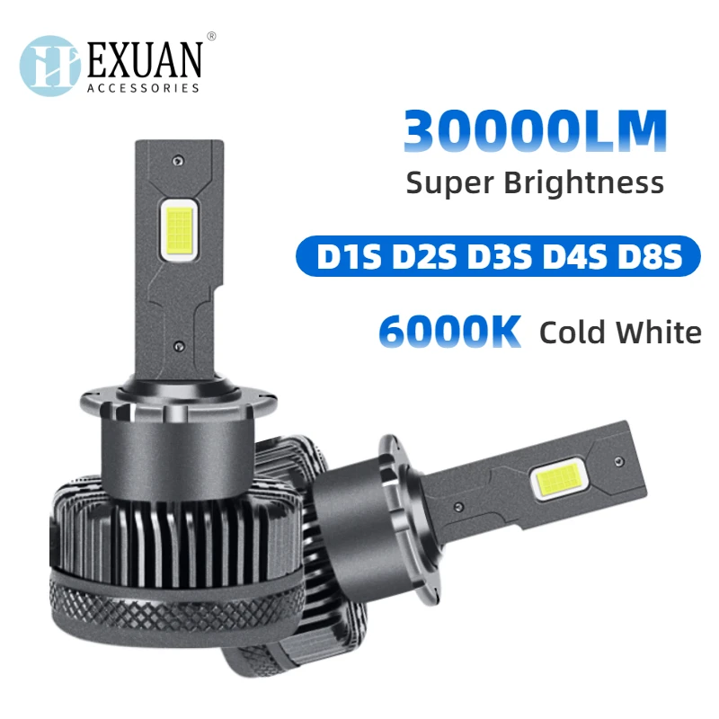 

Hexuan D2S светодиодная фара 110 Вт 6000 лм Canbus без ошибок D1S D3S D4S D8S D1R D2R D3R D4R K белые чипы CSP