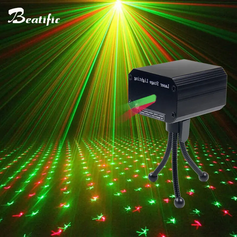 

Mini USB Laser Disco Light for Home Entertainment Karaoke Bar Club Party Lights Music Sound-activated Nightclub Stage Lighting