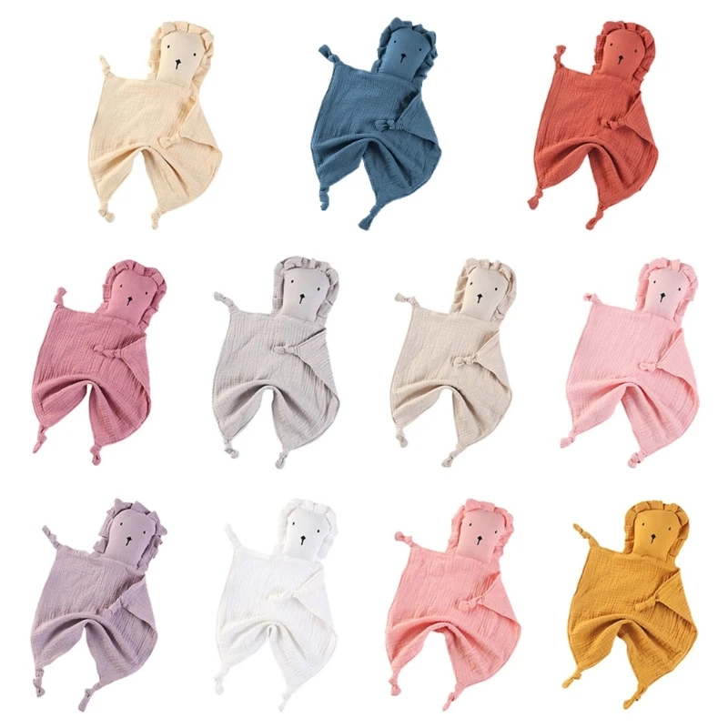 

Детское одеяло для успокоения, мягкая ткань для прорезывания зубов, заусенцев, подарок, Львиное животное для куклы, успокаивающее полотенце, удобное спящее полотенце