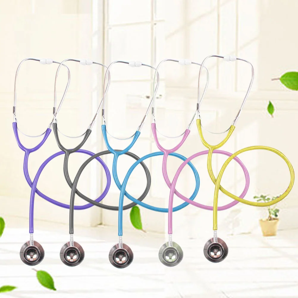 

Single Head Stethoscope Preschoolers Play Nurse Kit (Random Color)
