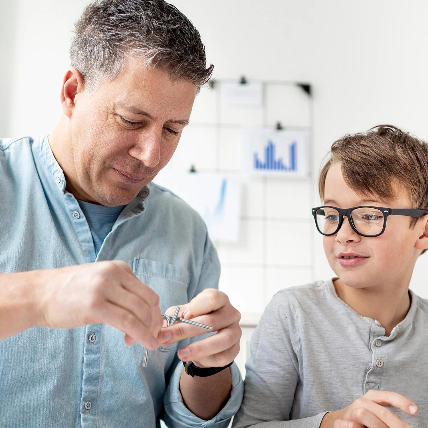 24 шт./набор металлические головоломки