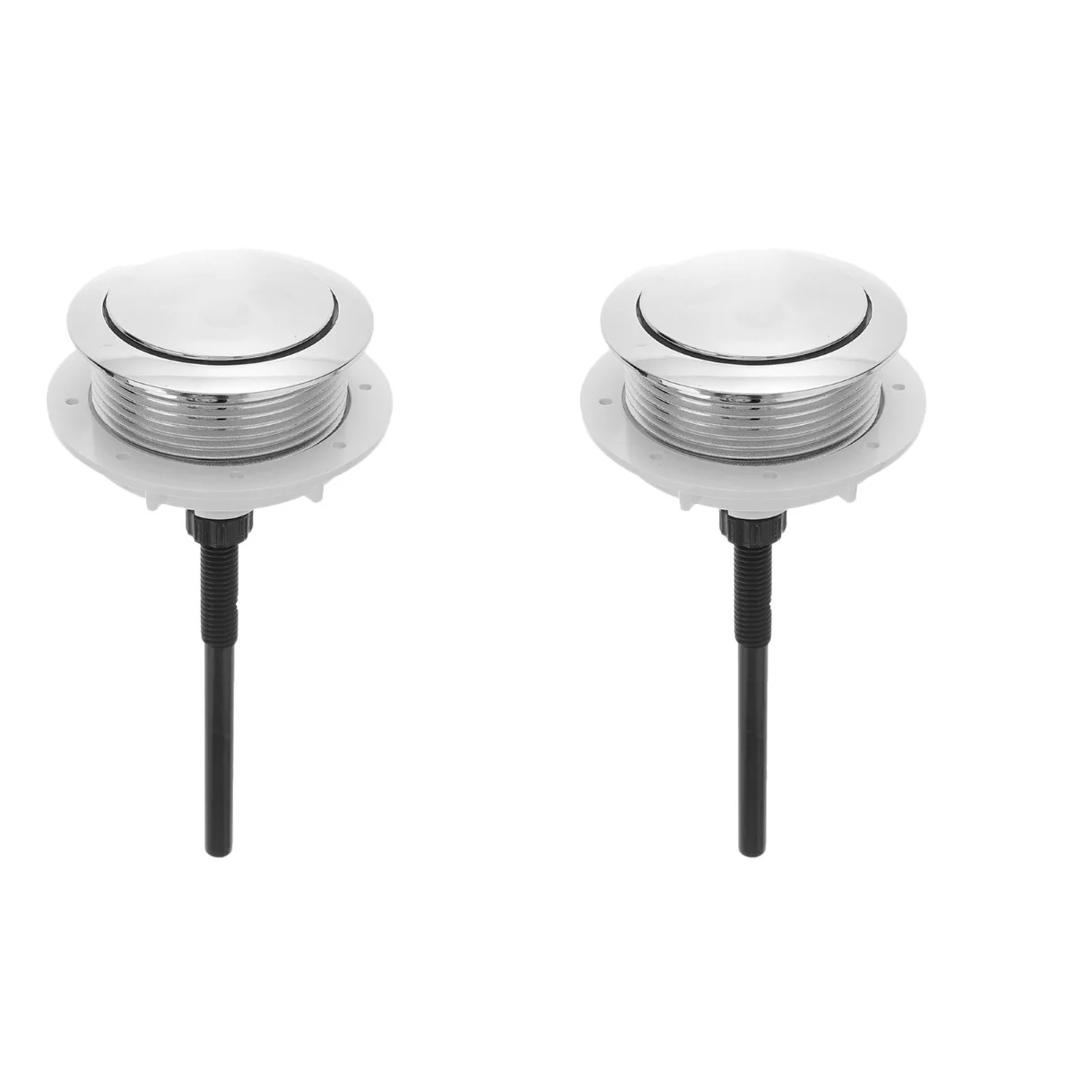 

Toilet Button Push Tank Flush Replacement Water Partbuttons Accessories Fittings Dual Shower Single Universal Flushing