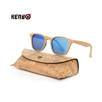 kenbo brand 2022 fashion wooden sunglasses for men women polarized sun glasses uv400 mirror male eyewear with case