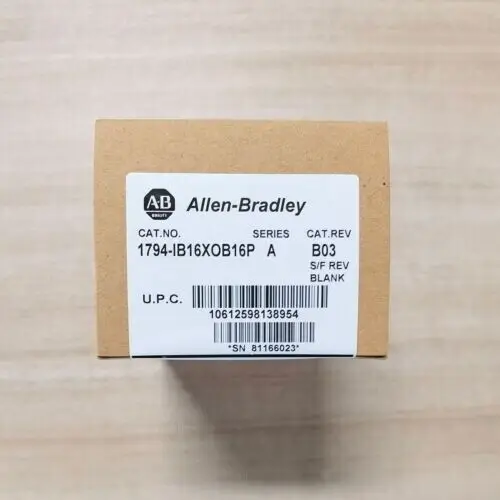 Новый заводской герметичный модуль PLC AB 1794-IB16XOB16P SER A 24 В постоянного тока вход/выход