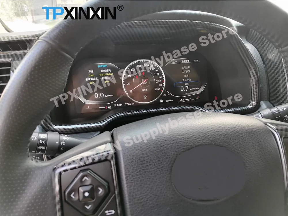 Для Toyota 4runner 2010 2011 2012 2013-2022 Android Автомобильная цифровая кластерная ЖК-панель