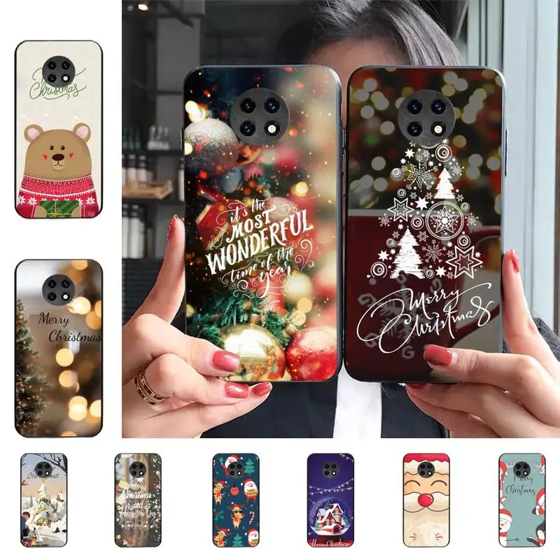 

MaiYaCa Christmas Cartoon Phone Case for Samsung S20 lite S21 S10 S9 plus for Redmi Note8 9pro for Huawei Y6 cover