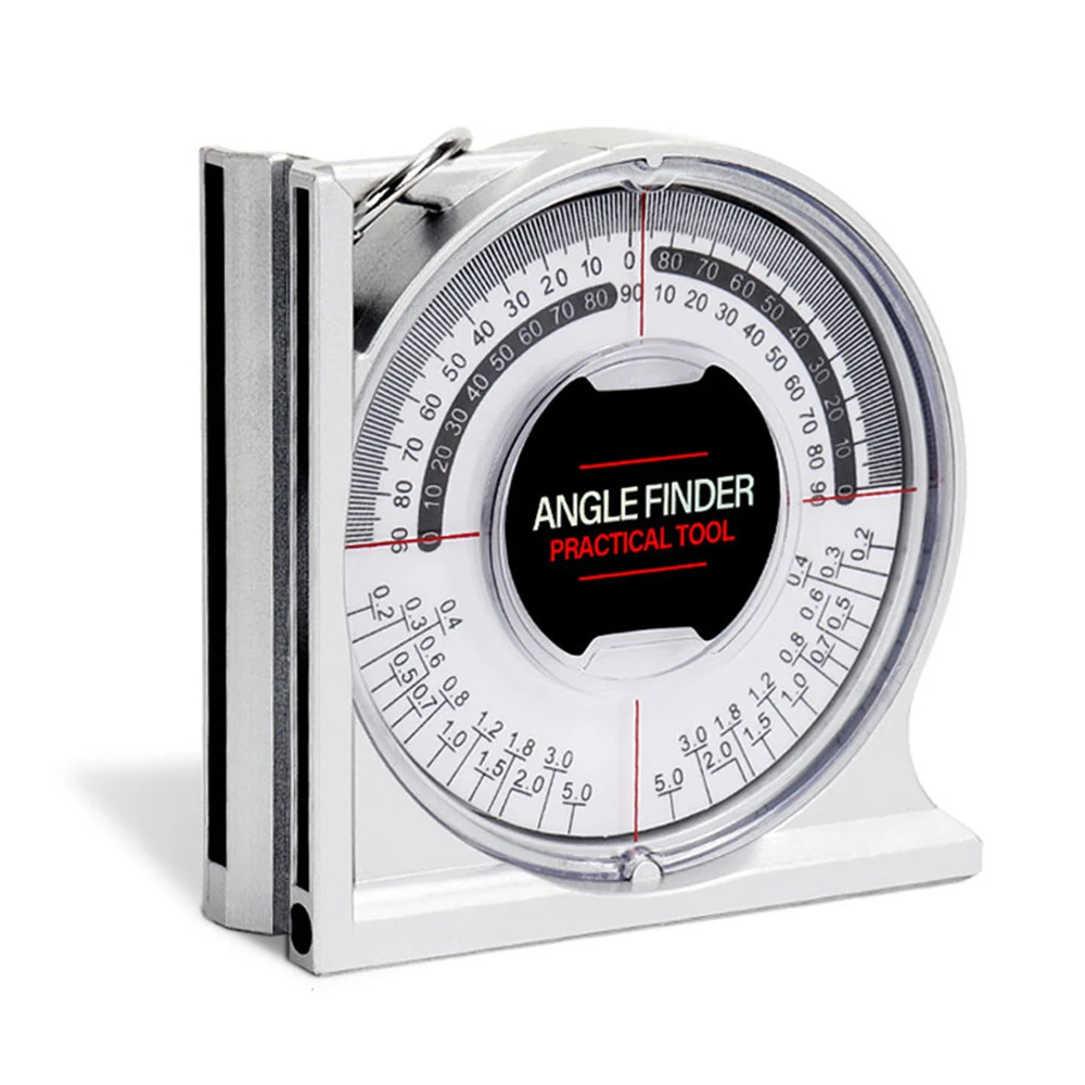 

Dial Angle Finder Protractor Inclinometer Level Magnetism 0-180 Degree Angle Gauge Measuring Instrument Slope Scale Level