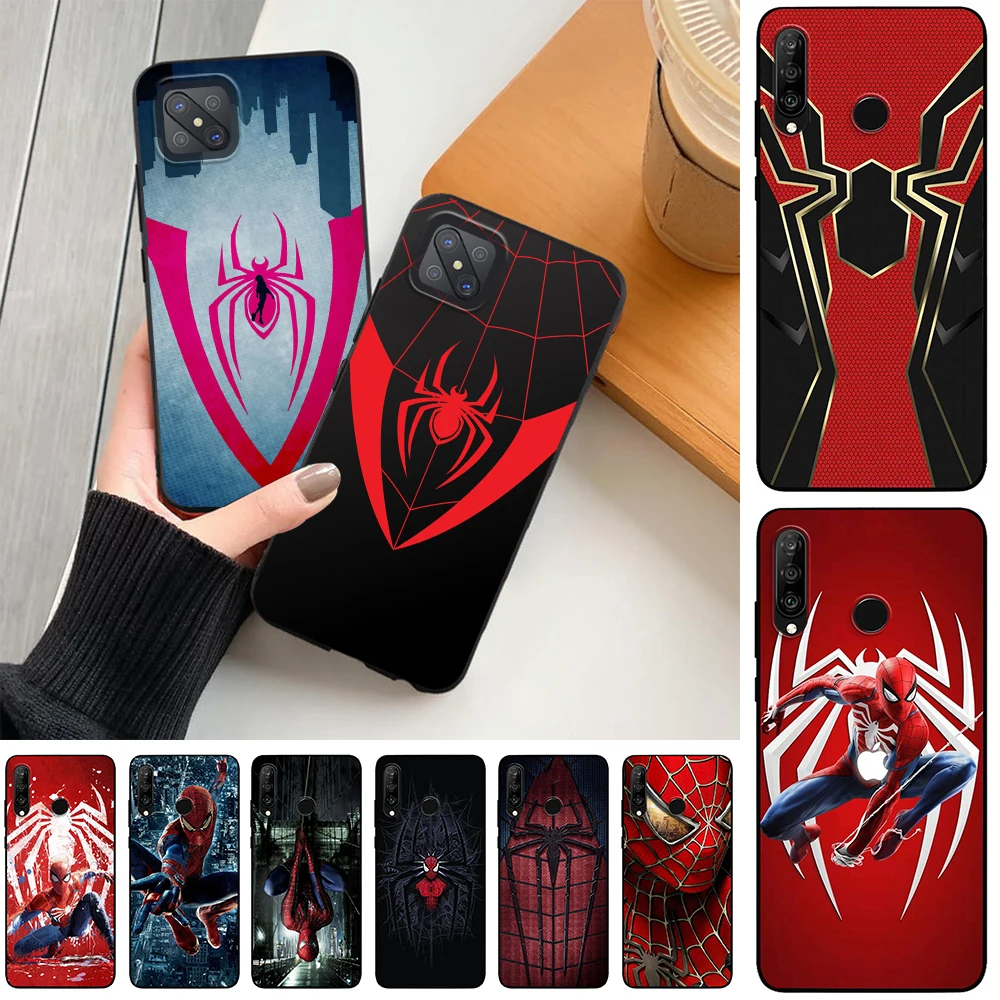 

Силиконовый чехол Marvel SuperheroeSpider-Man для OPPO A3S 5S 7 8 9 15 16 32 33 35 36 52 53 55 54 57 59 73 75 91 93 94 95, задняя крышка