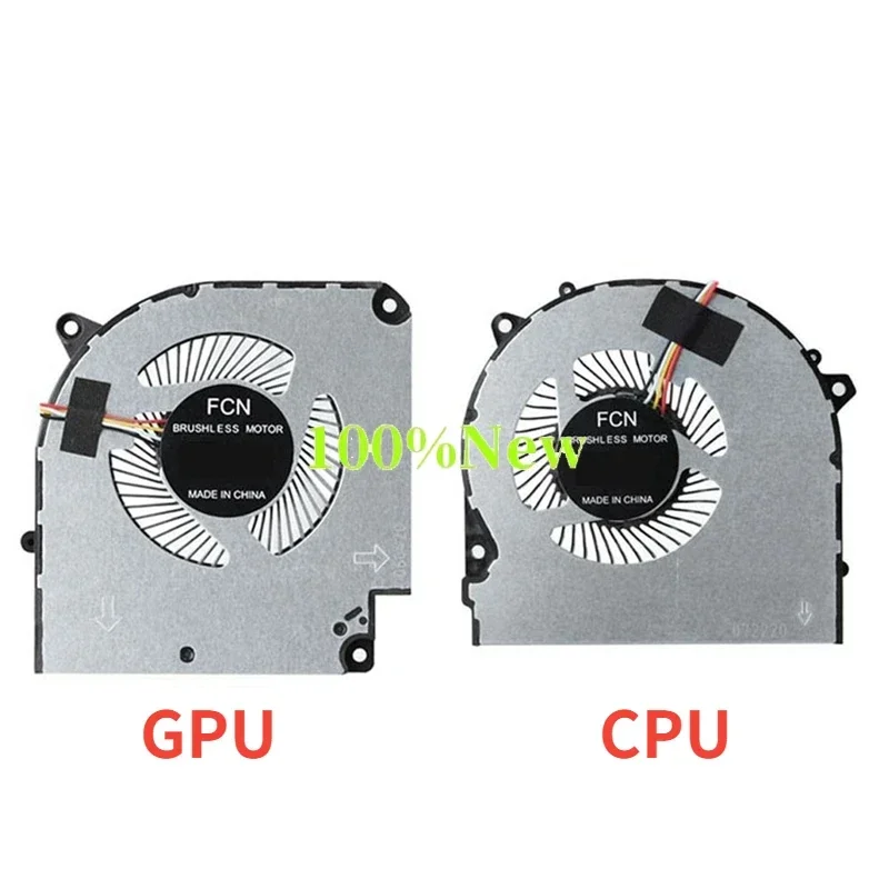 Детали вентилятора охлаждения процессора и графического ноутбука для GIGABYTE G5 KC/G7