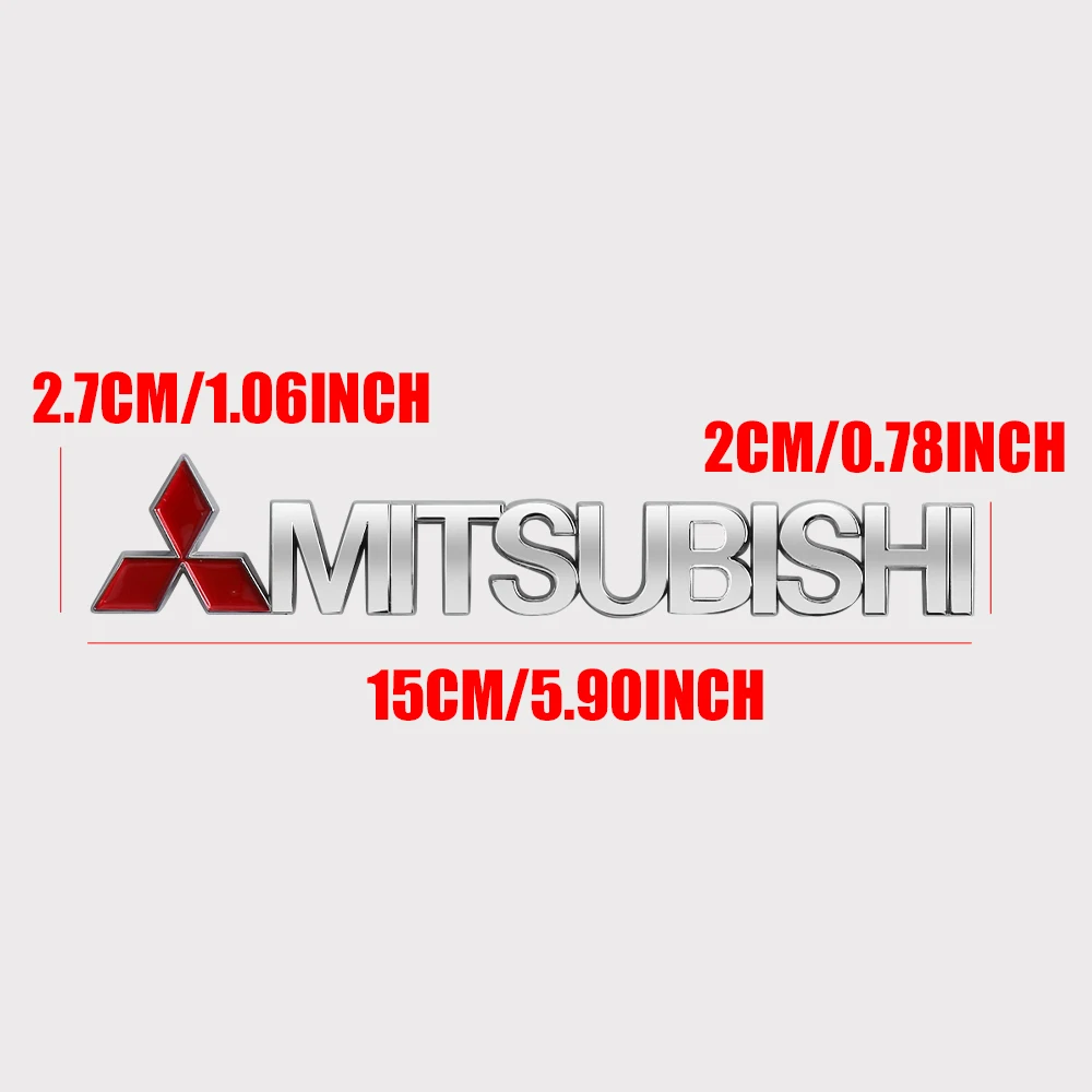 Наклейка с надписью на кузов автомобиля значок багажник наклейка для Mitsubishi Ralliart