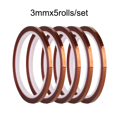 

Высокотемпературная теплоизоляционная лента, полиимидная клейкая изоляционная клейкая лента, Защита печатной платы 3D