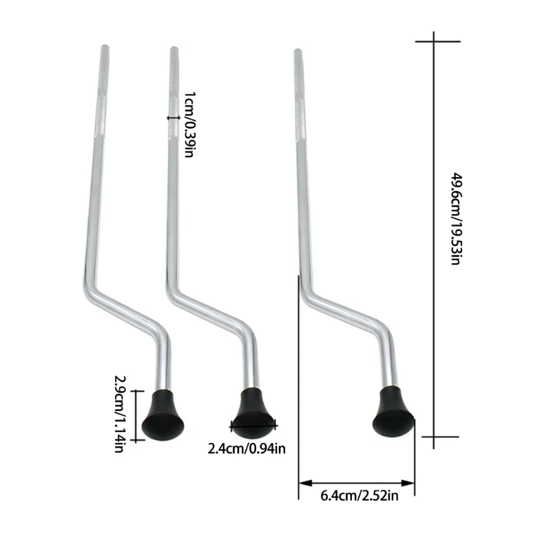 3 шт. аксессуары для барабанной установки металлические ножки напольного