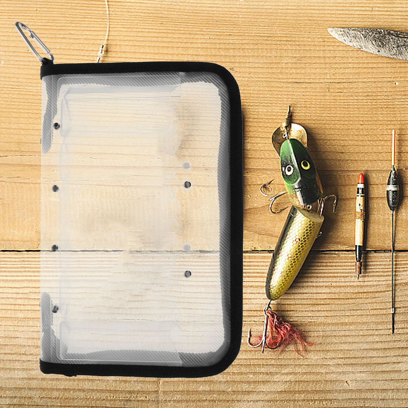 

Compact Fishing Tackle Organizer Fishing Box Fishing Lure Container Fishing Accessory