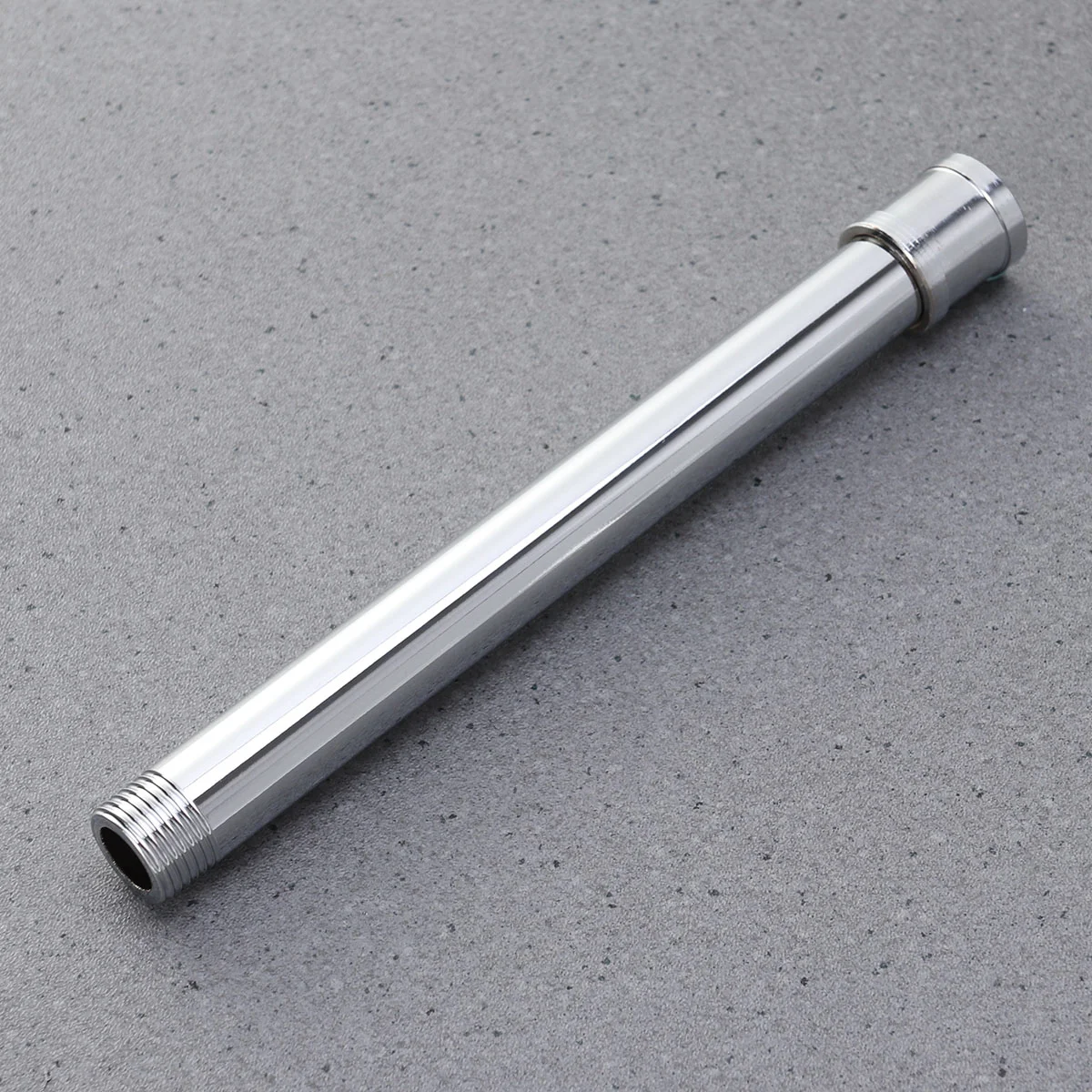 

20cm Length Shower Arm Extension Tube Use Stainless Steel Tube(Silver)