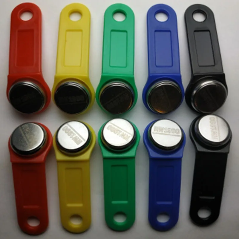 10 шт./лот Перезаписываемый RFID-ключ для контактной памяти RW1990 Ibutton копировальной