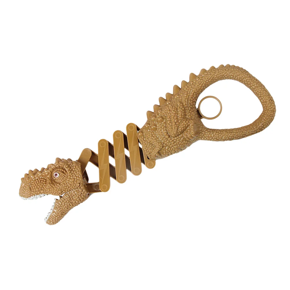 

Игрушки захват Toydino голодный достигающий захват руки snappergrip рычаг робот-розыгрыш с животными Rex T Stick для детей кормления рот игра забавная