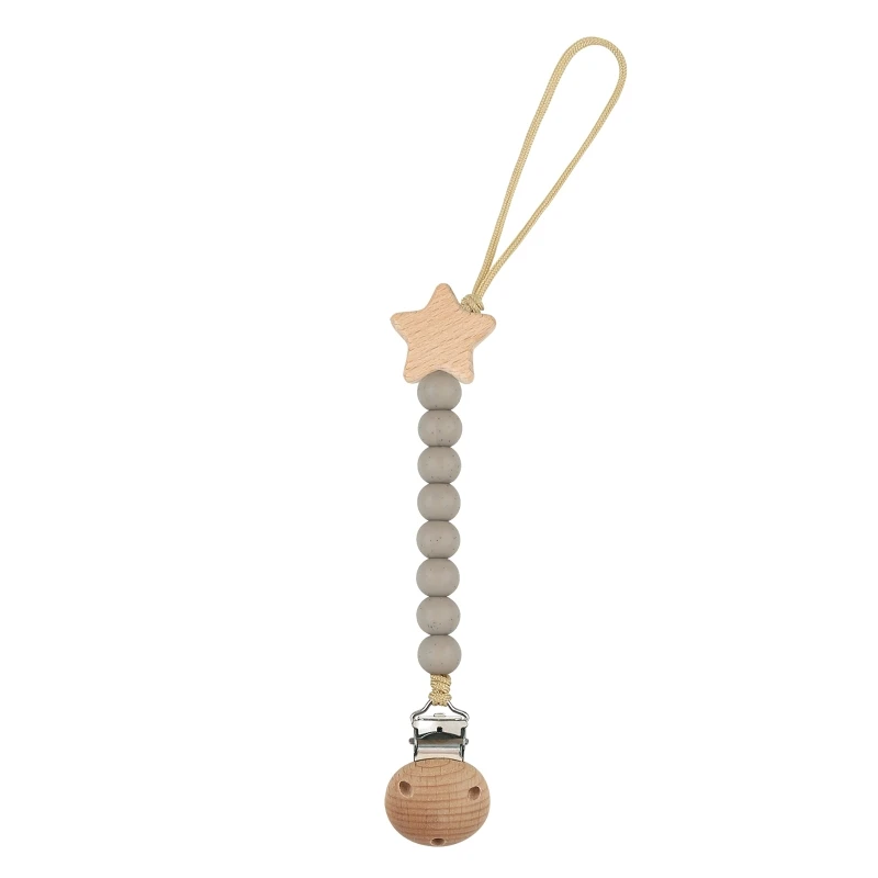 

Прорезыватель для зубов с цепочкой и зажимом для пустышки