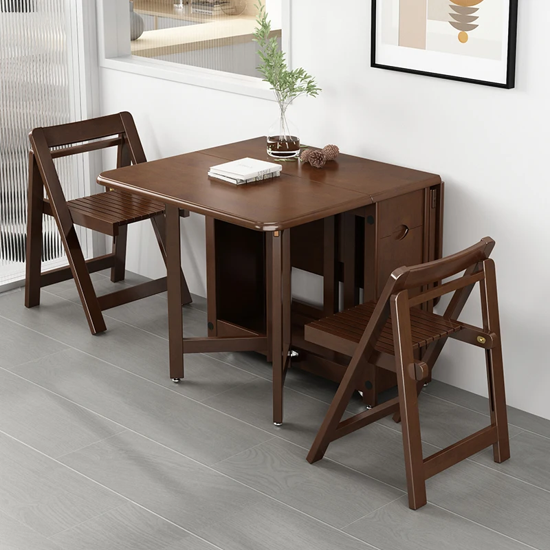 

Деревянные Складные уличные обеденные столы, набор кухонных стульев, современные обеденные столы в скандинавском стиле, мебель для кофейного ресторана Muebles