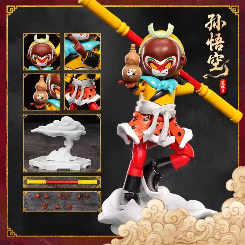 Фото Blokees Hero Infinity Hero Spire Monkey King Sun Wukong Great Havoc in Heaven, версия ARMOR, фигурка, коллекционные игрушки, подарки №2