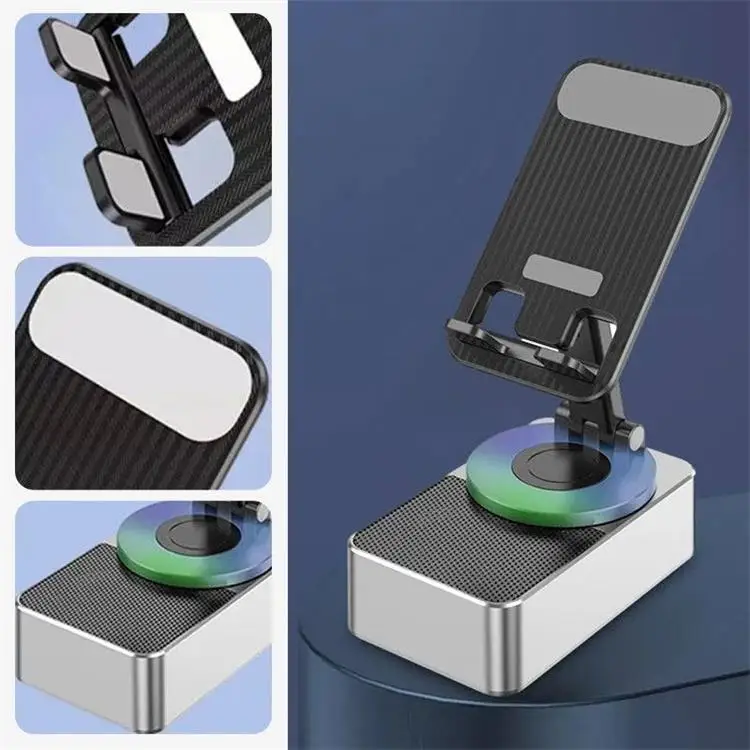 Держатель для сотового телефона Три в одном подставка Колонка зарядное