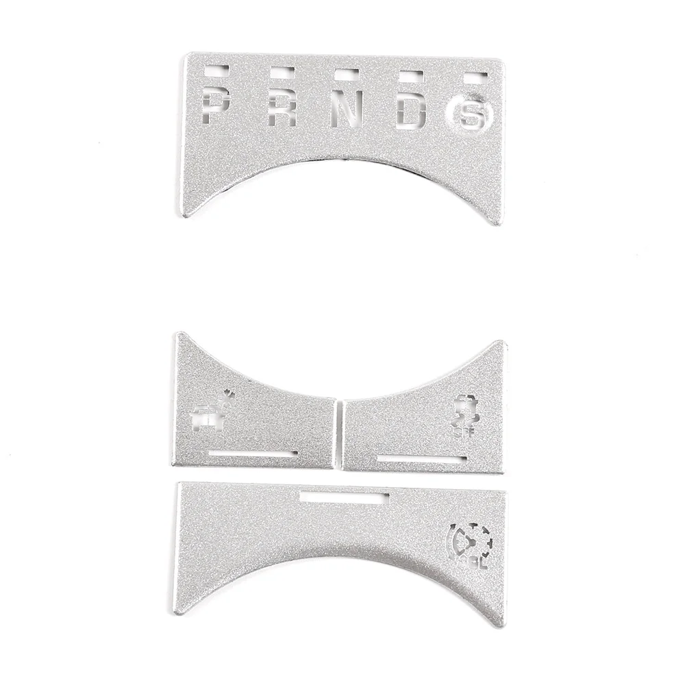 

Car Central Control Gear Shift Panel Buttons Covers Stickers Trim for Jaguar XJ 2010-2019(A)