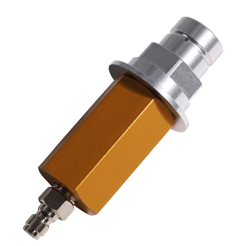

M18 CO2 Adapter for Soda Stream Terra Water Maker, for the Connection Of CO2 Storage Tanks and Soda Machine Gold+Silver