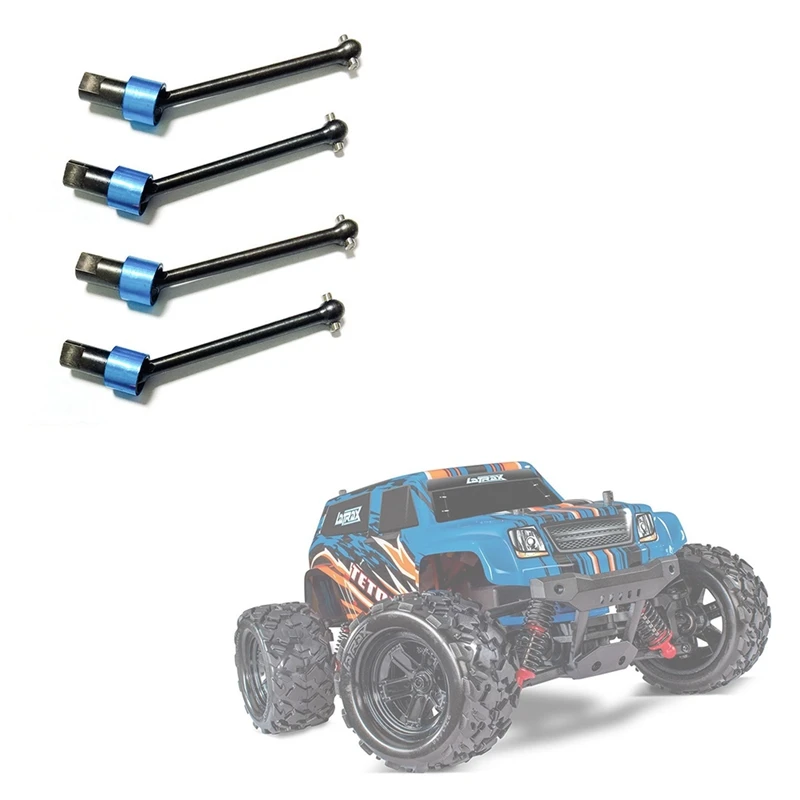 

4 шт. металлический CVD приводной вал трансформатора для Traxxas Latrax Teton 1/18 обновленные детали для радиоуправляемых автомобилей аксессуары