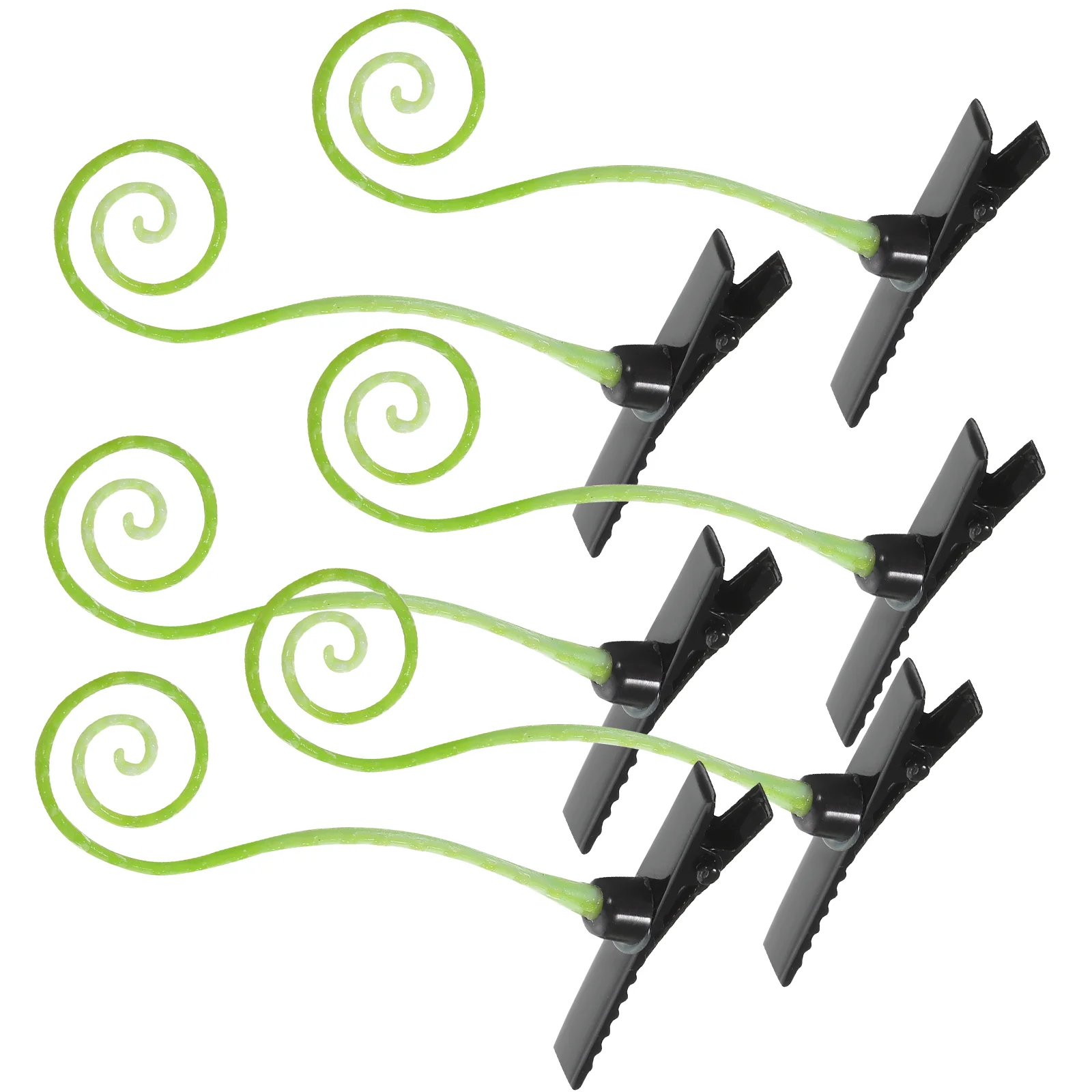 

50 Pcs Bean Sprouts Hairpin Gems Women Style Clip Little Girl Simulation Hairpins Plastic Girls Barrettes