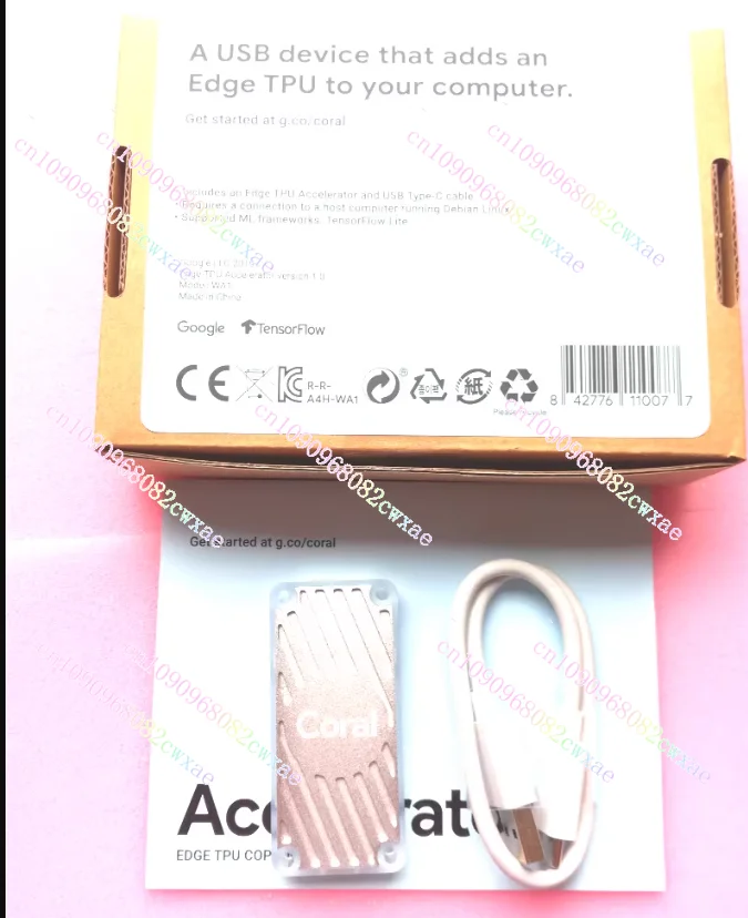 

USB акселератор Google Edge TPU Coral