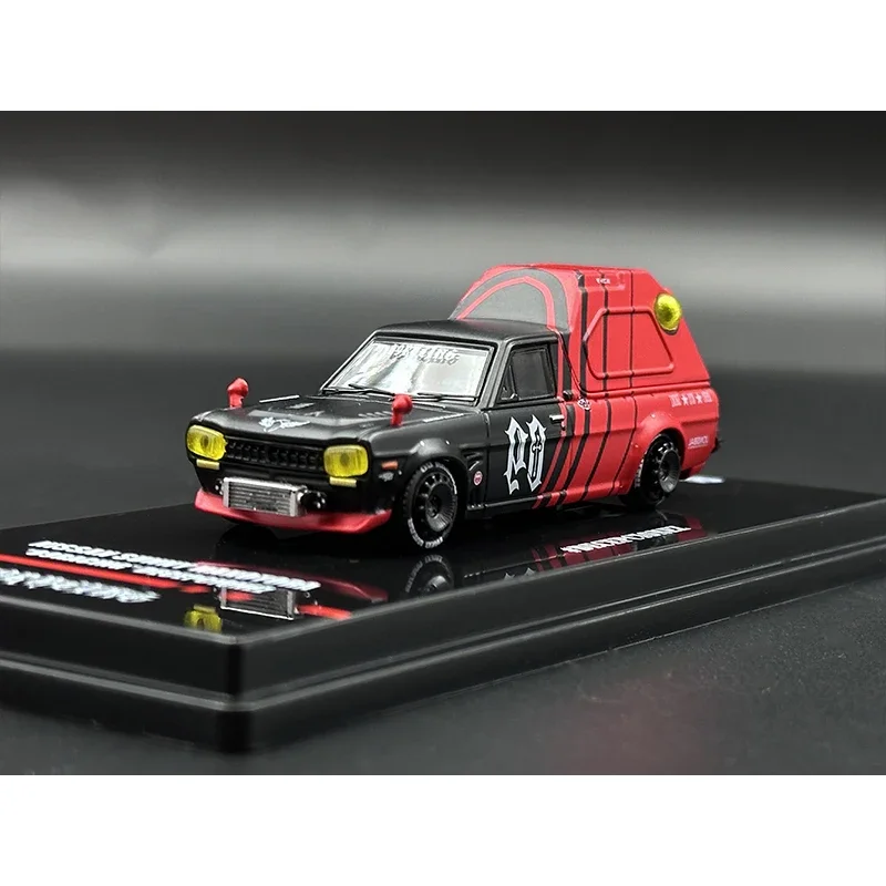 В наличии INNO 1:64 SUNNY HAKOTORA 09 RACING DECEPCIONEZ брелок в подарок комплекте литая под