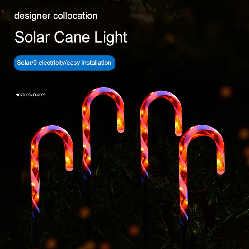 

СВЕТОДИОДНЫЕ светильники на солнечной батарее, рождественские украшения для сада, вечеринки, праздника, украшение для дома и улицы, лампа с ...