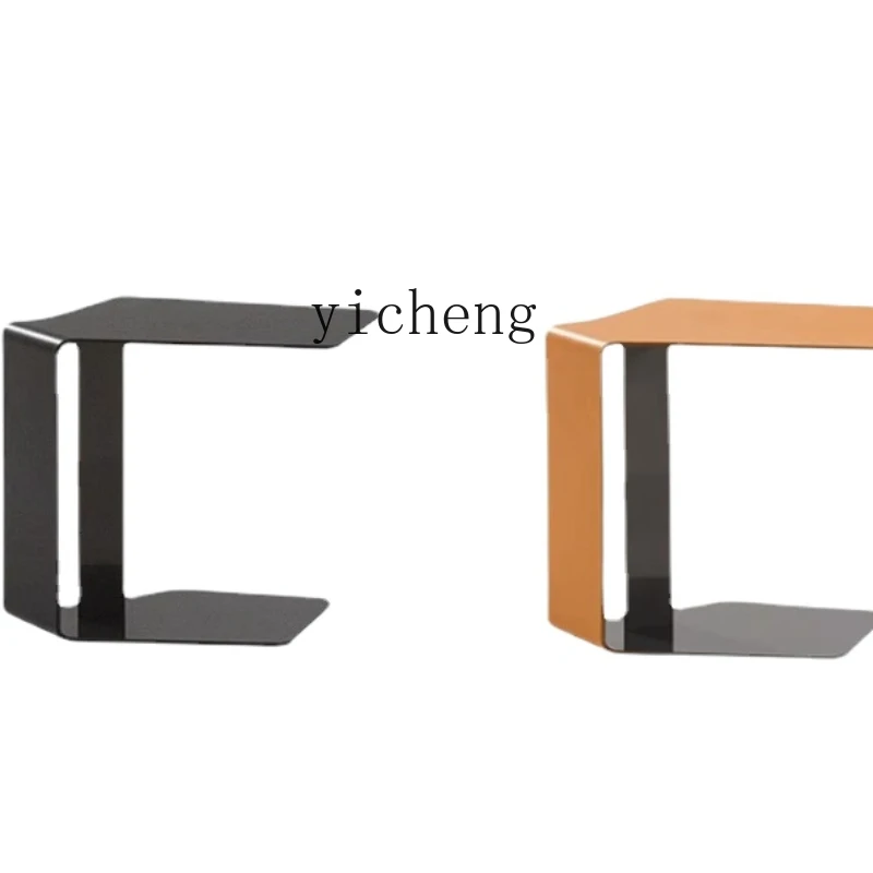 

ZK Italian Style Sofa Side Table Light Luxury Edge Several Corner Table Artistic Sense Corner Table Small Coffee Table