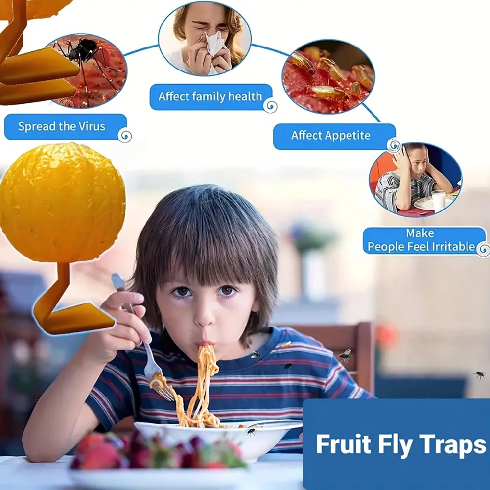 Ловушка для насекомых и летающих фруктов 2 шт.