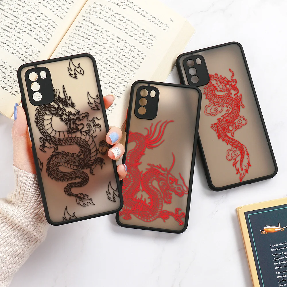 

Poco X3 Pro Case For Xiaomi Poco X4 M4 M3 M2 Pro C31 F4 F3 GT Dragon Clear Cover Mi 11T 11 10T 12 9T Pro 11 Ultra 10 Lite Funda