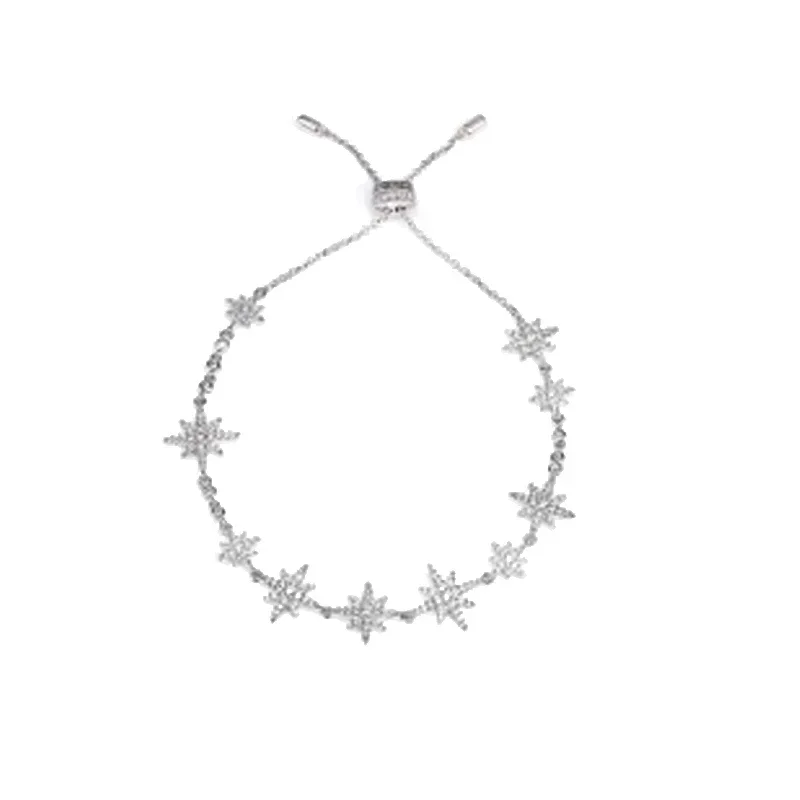 RP S925 Стерлингового Серебра Метеор Регулируемый Браслет Классическая Мода