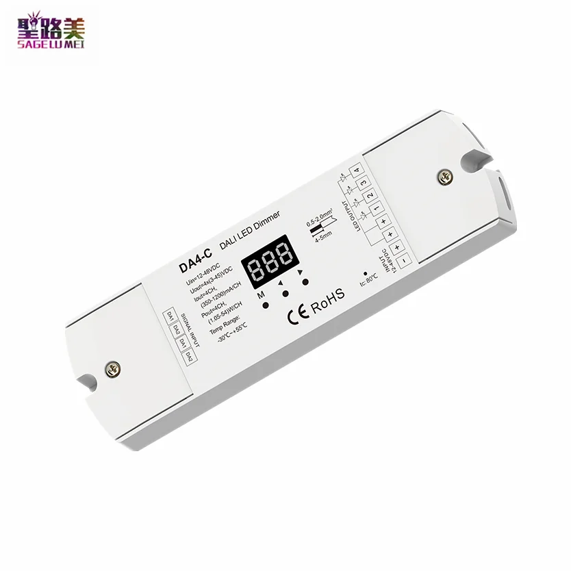 SAGE LU MEI DA4-C 4-канальный DALI диммер