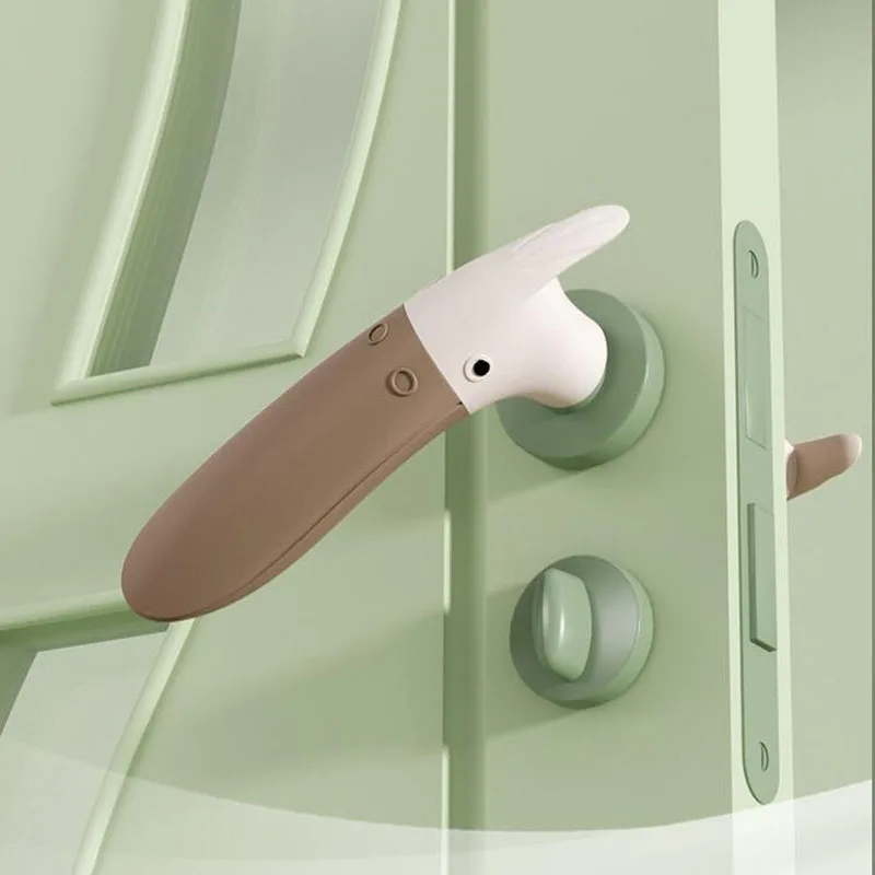 

Silicone Doorknob Safety Cover Home Door Handle Knob Guard Protector Baby Protector Child Protection Products Anti-collision