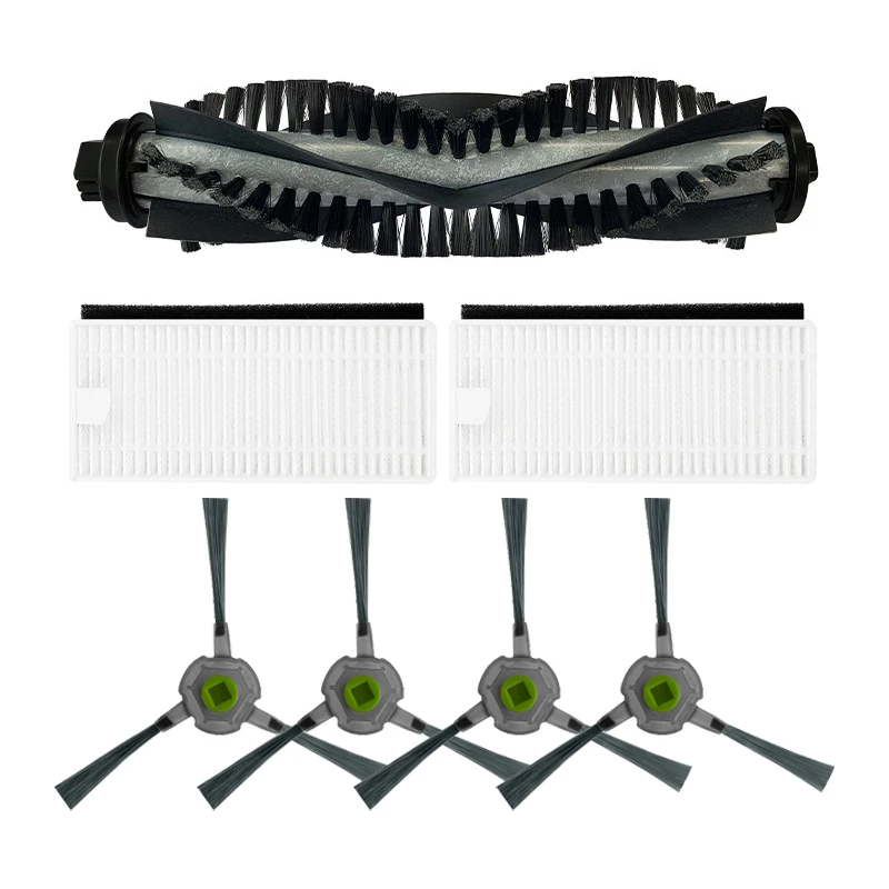 

Vacuum Cleaner Accessories Roller Brush Side Brushes HEPA Filters For MOOSOO MT501 MT720 MT710 Sweeper Parts