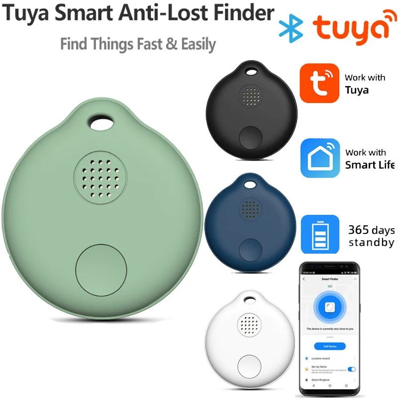 Смарт-метка Tuya с Bluetooth беспроводной GPS-трекер для поиска домашних животных