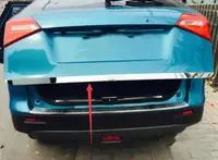 2016-2018 For Suzuki Vitara Tailgate Rear Door Bottom Cover Molding Trim Stainless Steel back door trim car Accessories