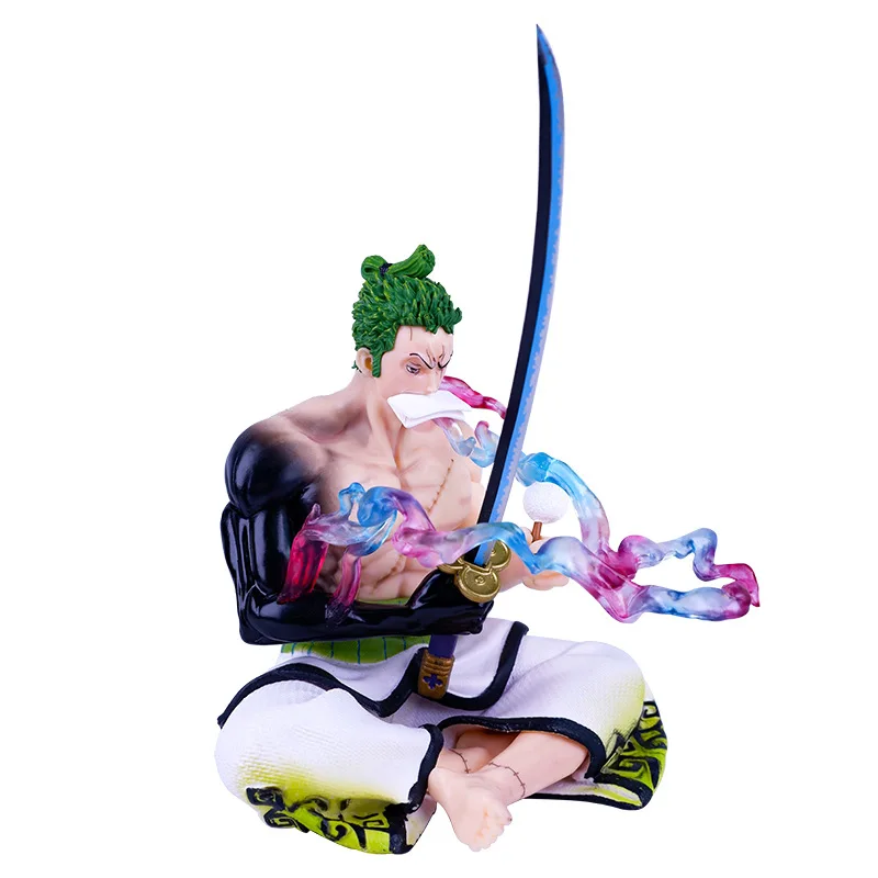 

Фигурка ророноа Зоро из аниме One Piece, 19 см, экшн-фигурки Статуэтка из ПВХ Зоро, Коллекционная модель, игрушки для детей, подарки