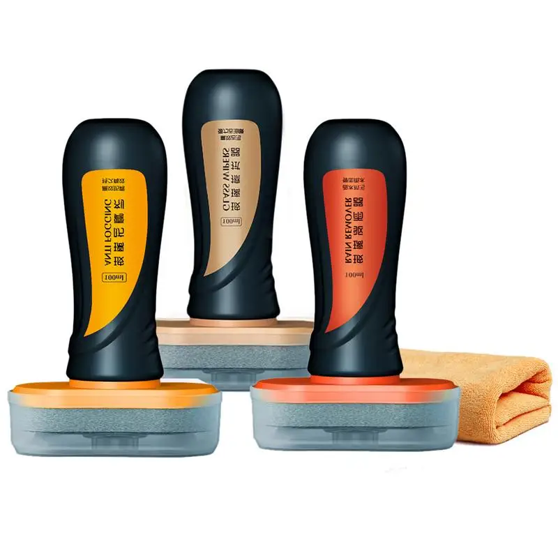 

Car Rain Proof Anti Fogging Degreasing Agent & Towel Kit 100ml Non-Toxic Car Windshield Glass Water Resistant Coat Spray Liquid