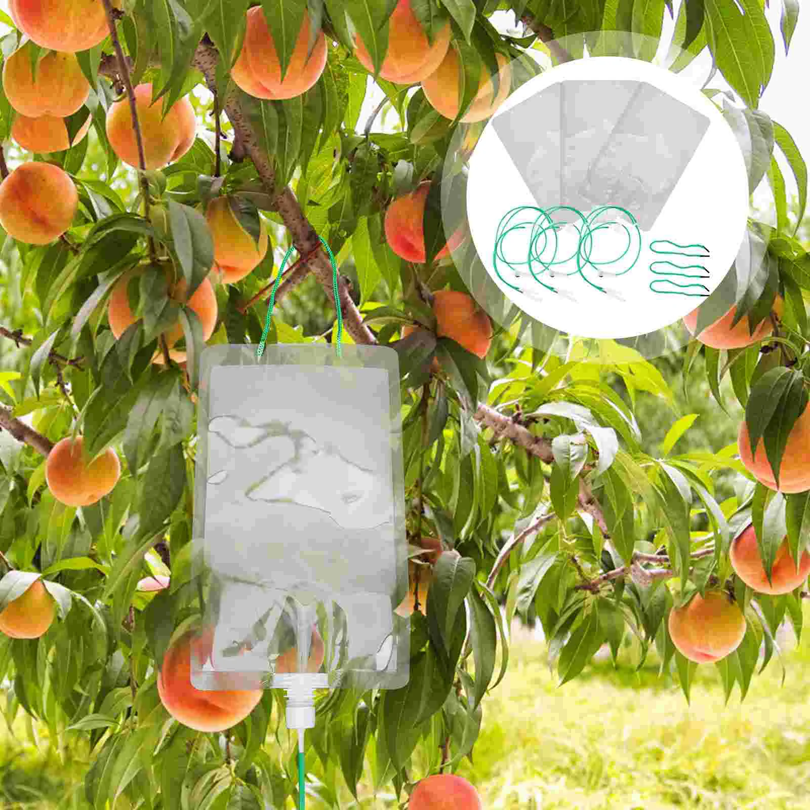 

3 Sets Water Bags Drip Irrigation Tree Device Plastic Plants House Pots Gardening Supplies Dripping Automatic Watering System