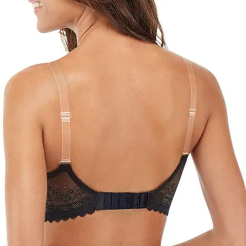 5pairs Summer Invisible Transparent Bra Straps Women Adjustable Intimates Straps Strapless Anti Slip Transparent Bra Straps