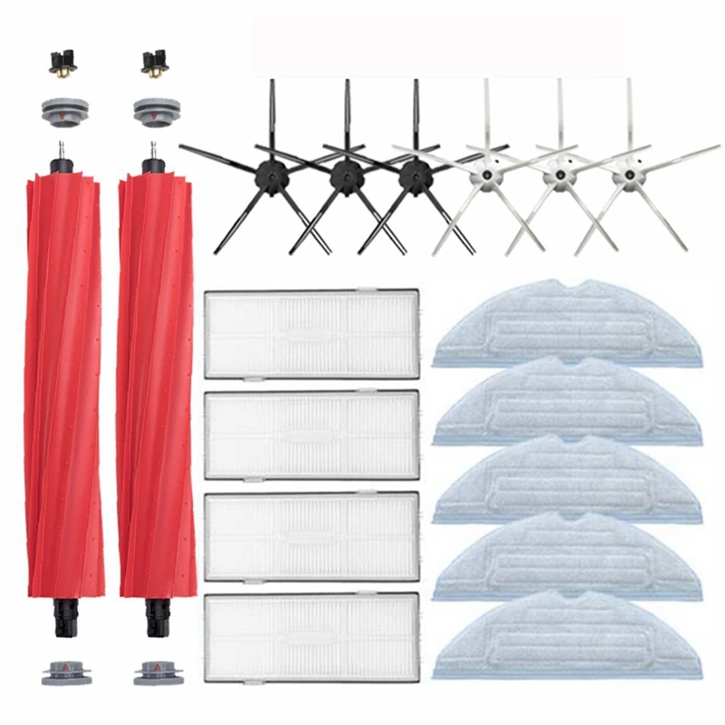 

Main Side Brush Hepa Filter Mops For Xiaomi For Roborock S7 T7S T7plus Vacuum Cleaner Replacement Parts Accessories