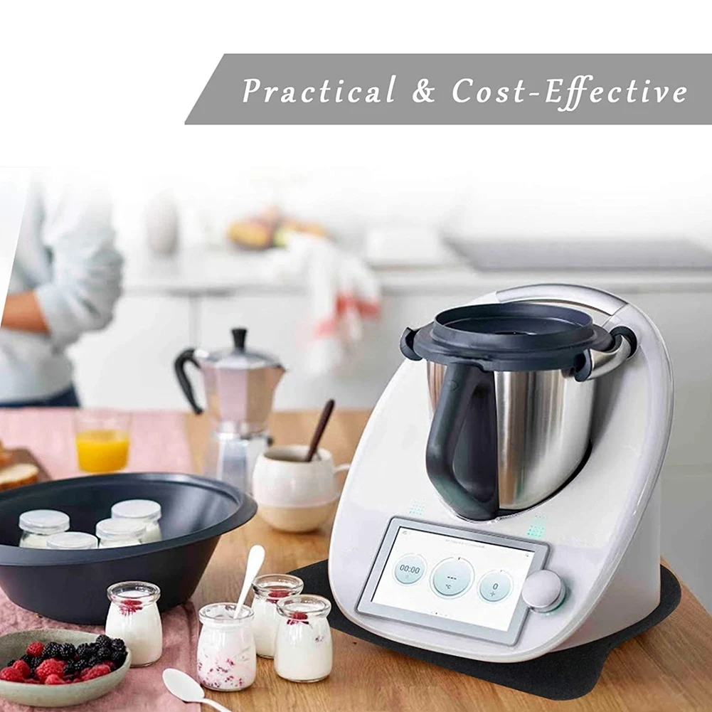 Скользящая доска для Thermomix TM6 TM5-аксессуары подложка нескользящая прочная черная