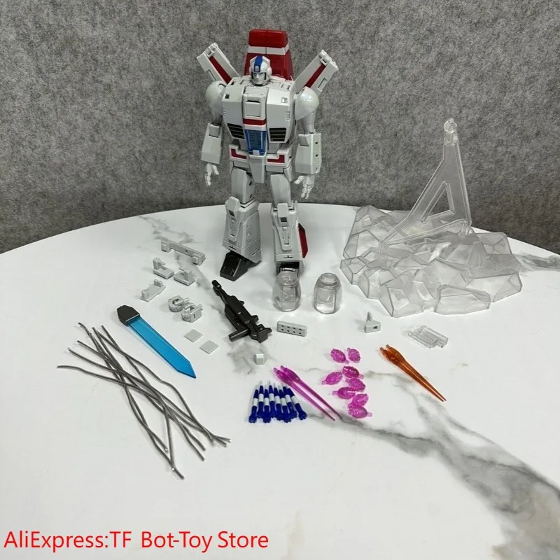 

【IN STOCK】MIKE TOYS Transformation MK-05S MK05S Jetfire Skyfire Aurora color KO NA H45 G1 Action Figure Toys