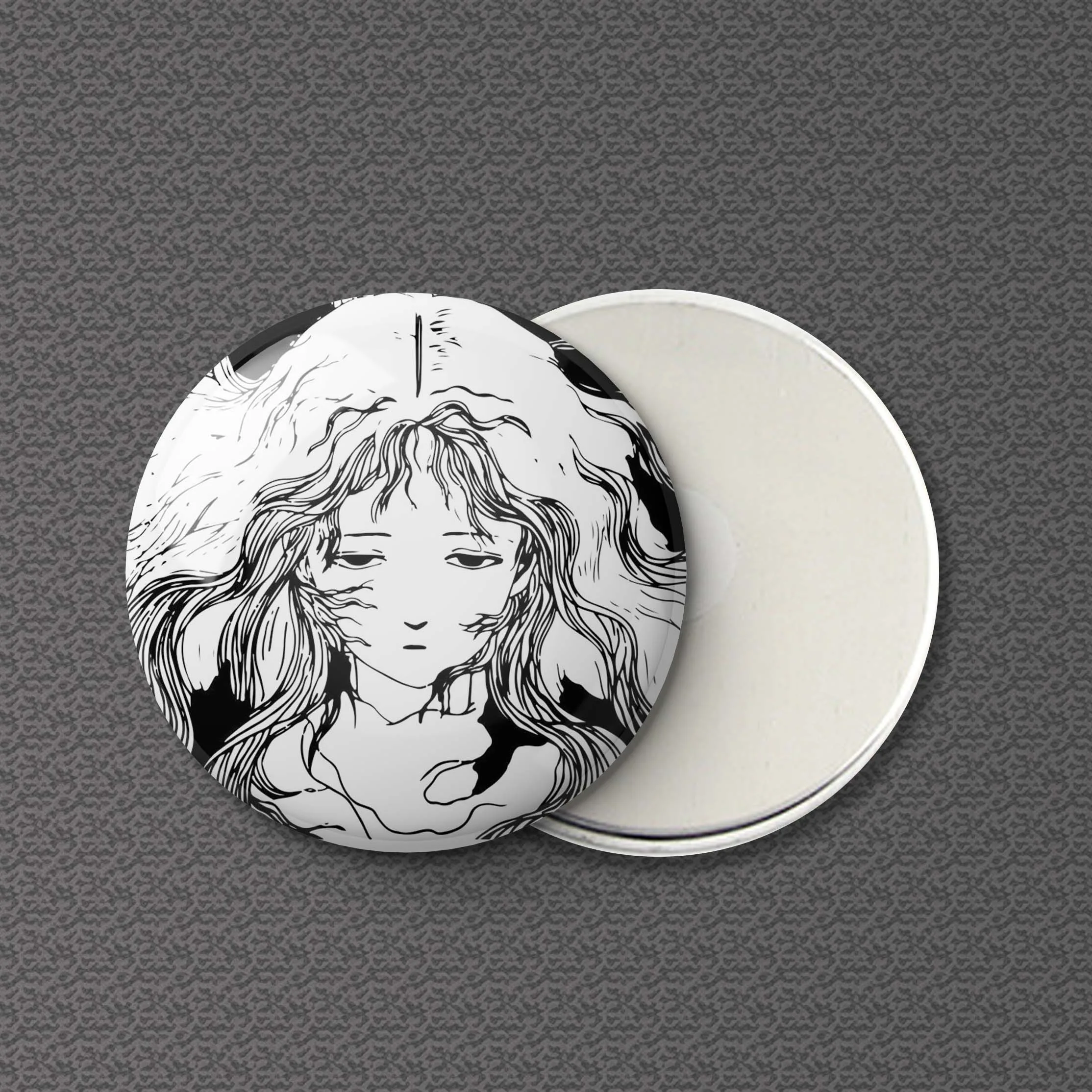 

Магнитные ювелирные изделия Angel S в виде яйца для холодильника, Забавный Декор одежды, металлическая Милая доска для влюбленных, домашний магнитный холодильник, мультяшная женская мода