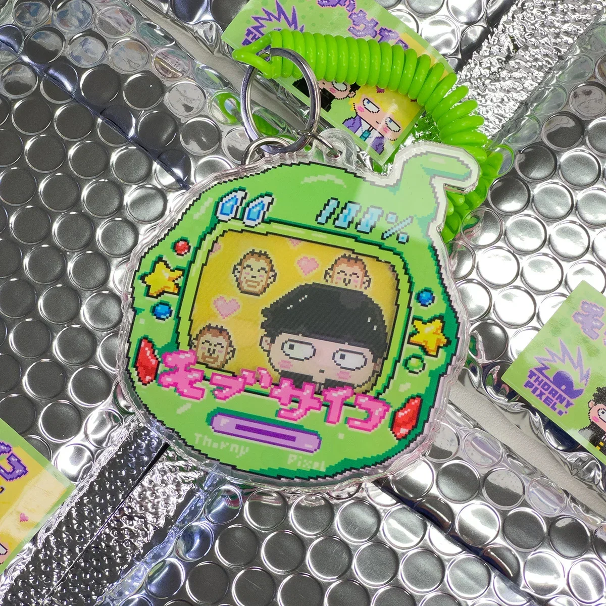 Аниме Mob Psycho 100 Mobu Saiko Hyaku Kageyama Shigeo Ritsu Косплей Raster Card Charm Мультфильм Grating Fiche